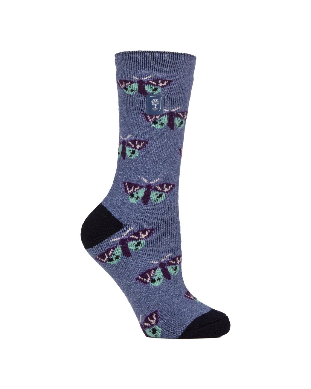 Heat Holders Blue Thermal Socks