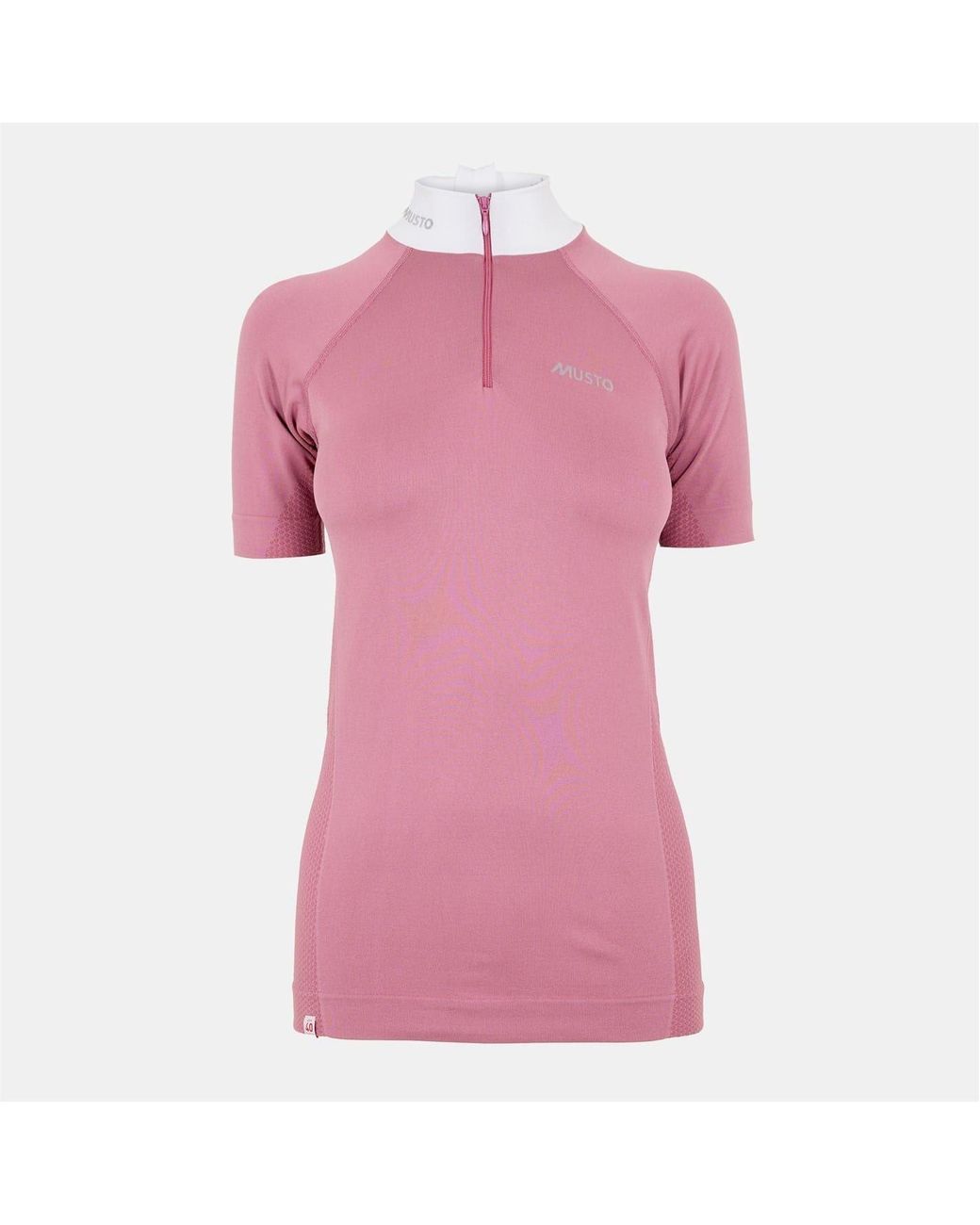 Musto Pink Perf Stck Shrt