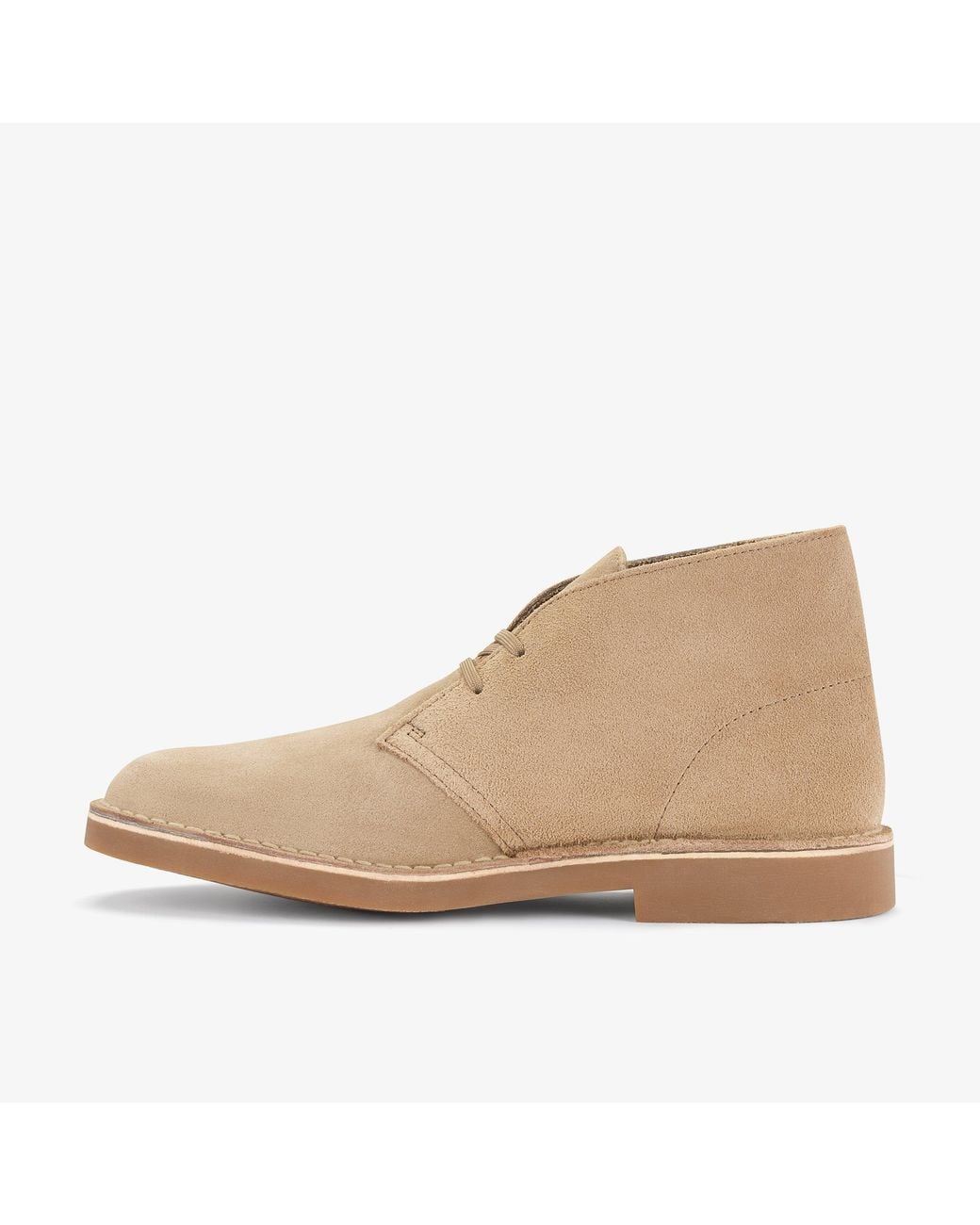 Clarks Natural Dsrt Bt Evo Ii Light Tan Suede Boots for men
