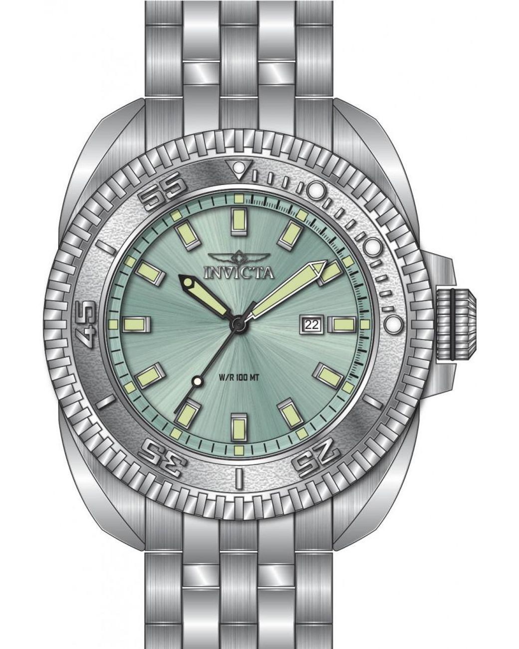 INVICTA WATCH Gray In-49780 Coalition Forces Watch for men