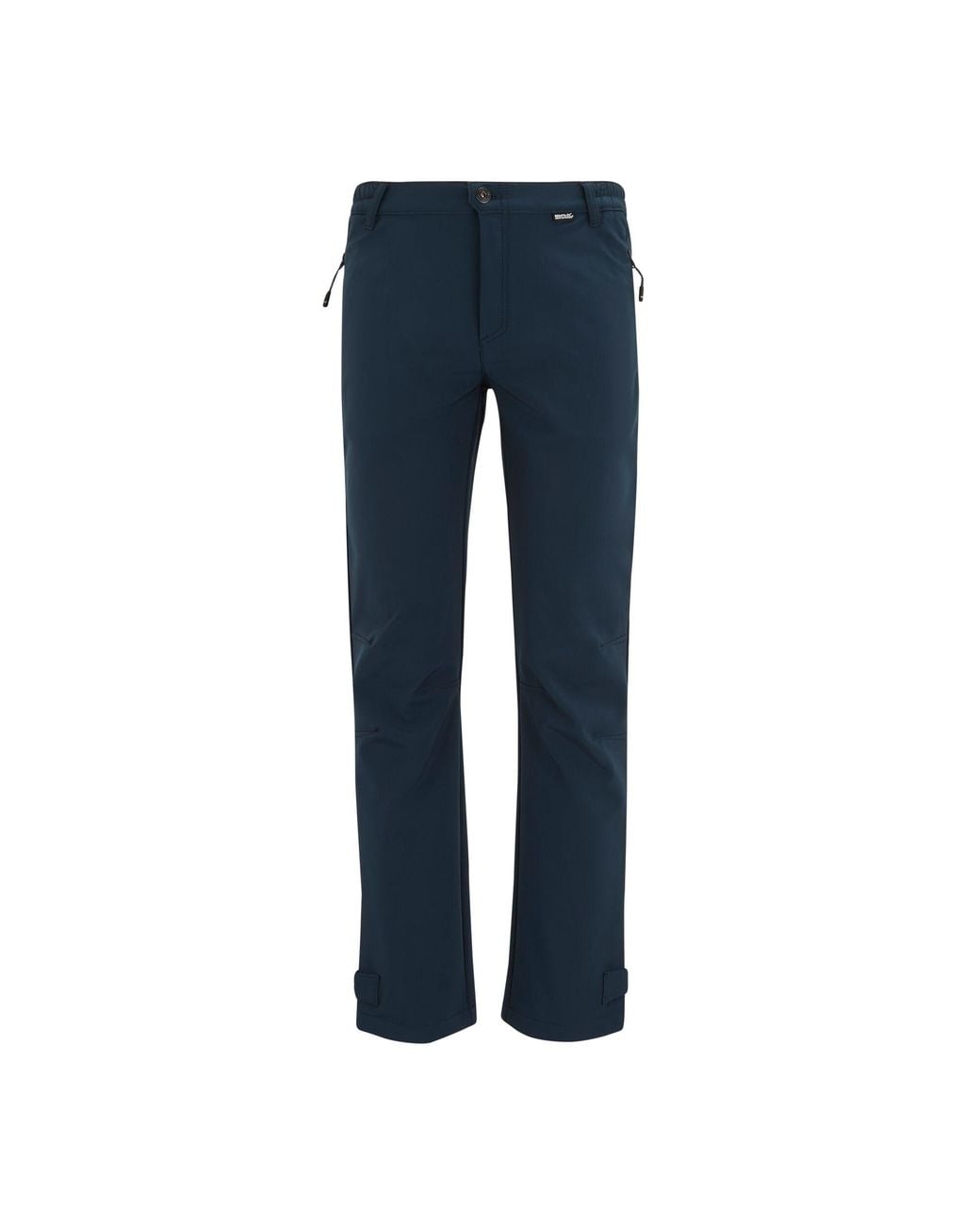 Regatta Blue Geo Softshell Hiking Trousers for men