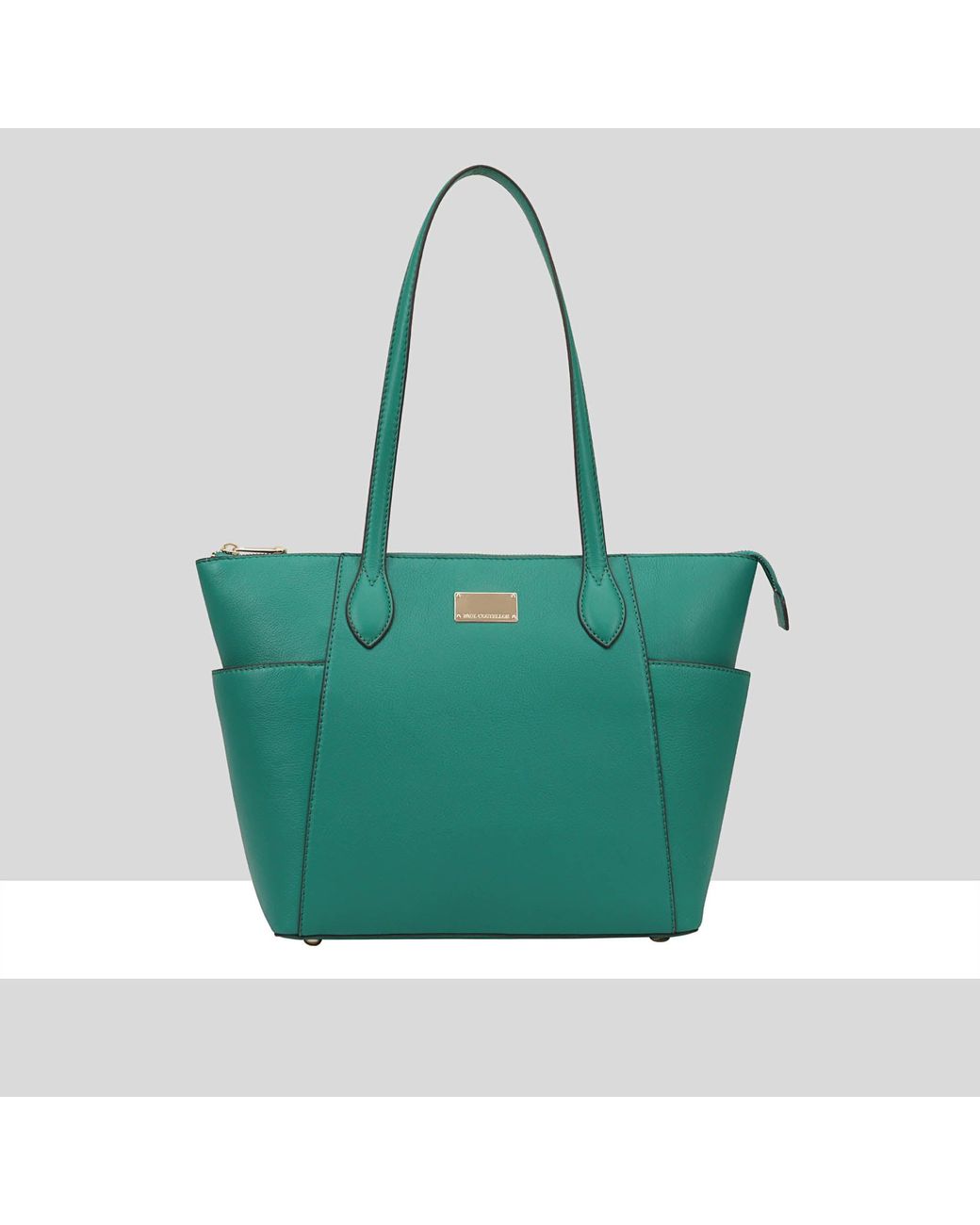 Paul Costelloe Green Morava Leather Tote/Shoulder Bag