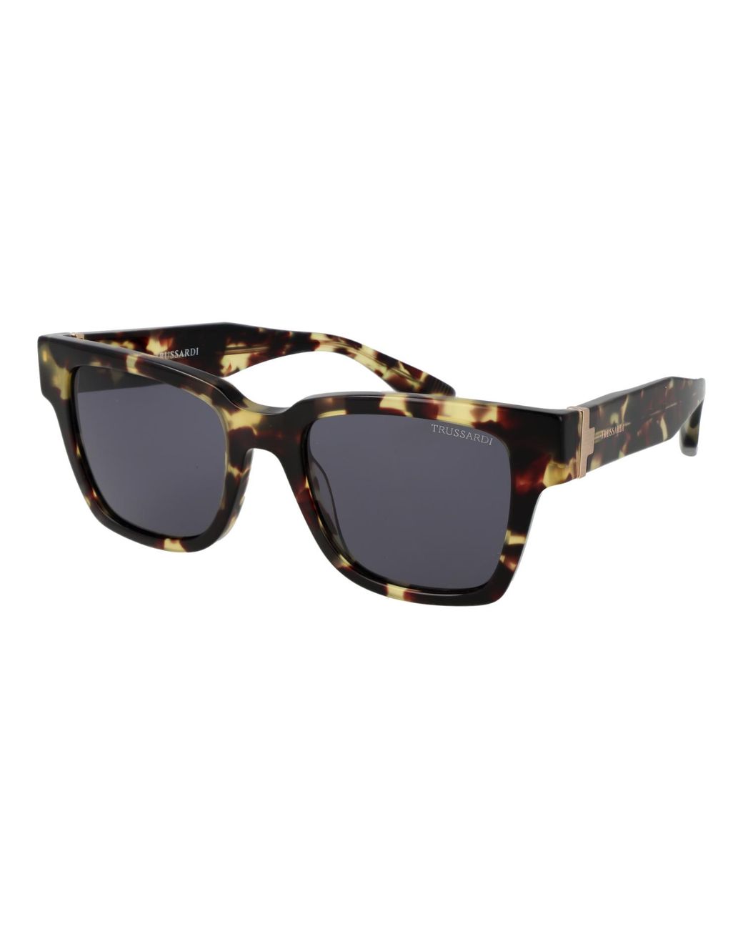 Trussardi Black Sunglasses Tsm9026 G21 52 for men