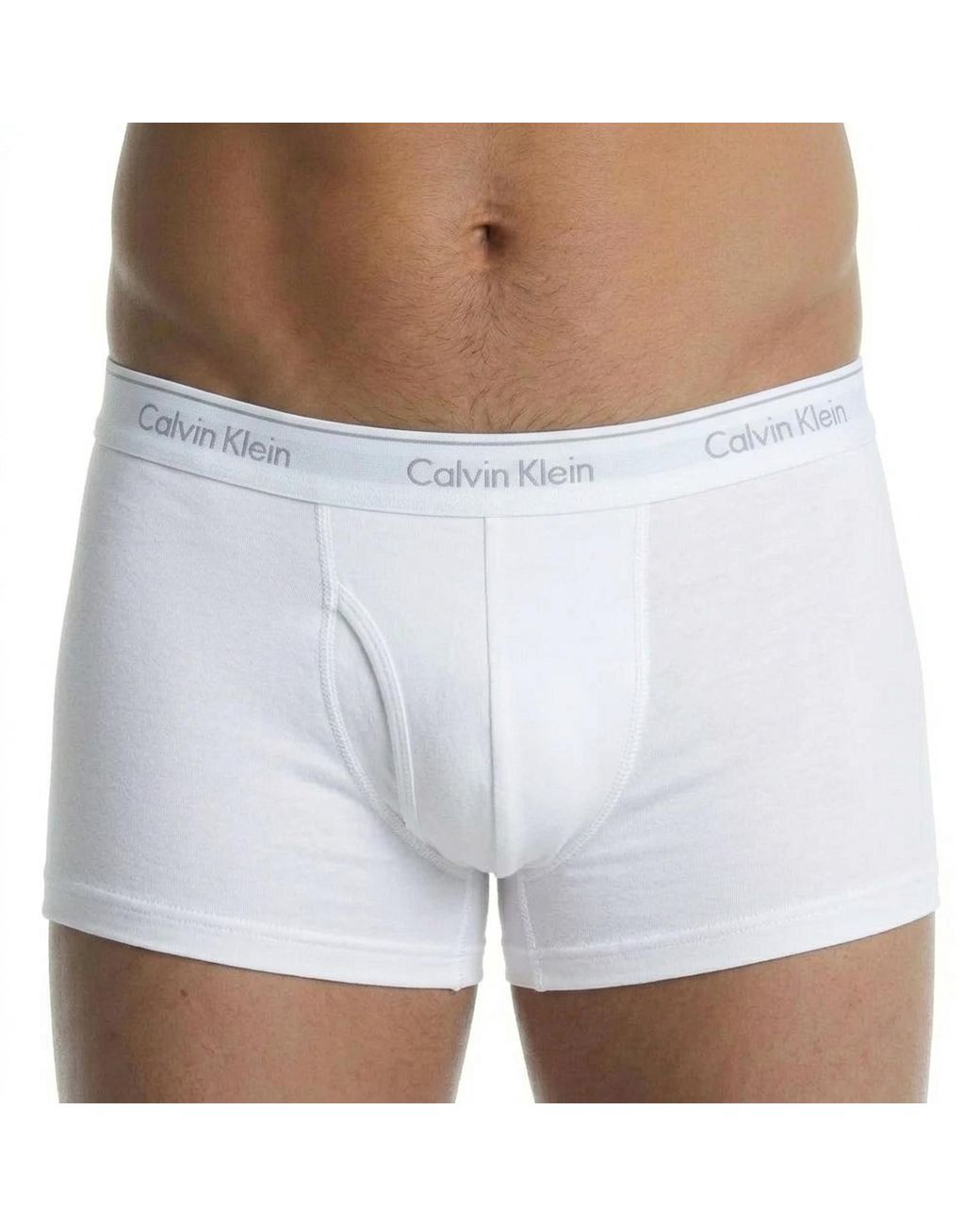 Calvin Klein White Pack 3 Boxer Cotton Classics Nb4002A for men