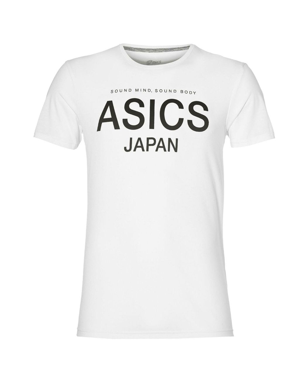 Asics White Logo T-Shirt for men