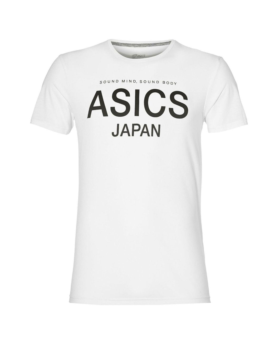 Asics White Logo T-Shirt for men