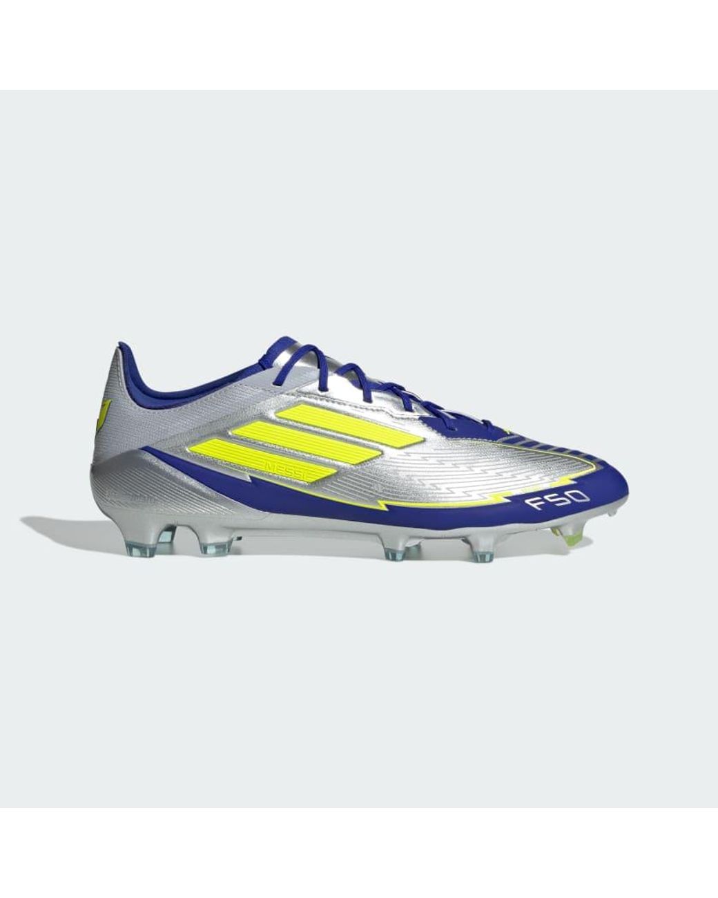 Adidas Originals Blue F50 Elite Messi Firm Ground Boots