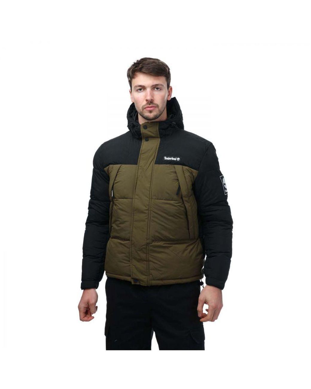 Timberland Outdoor Archive Puffer Jacket in Black for Men