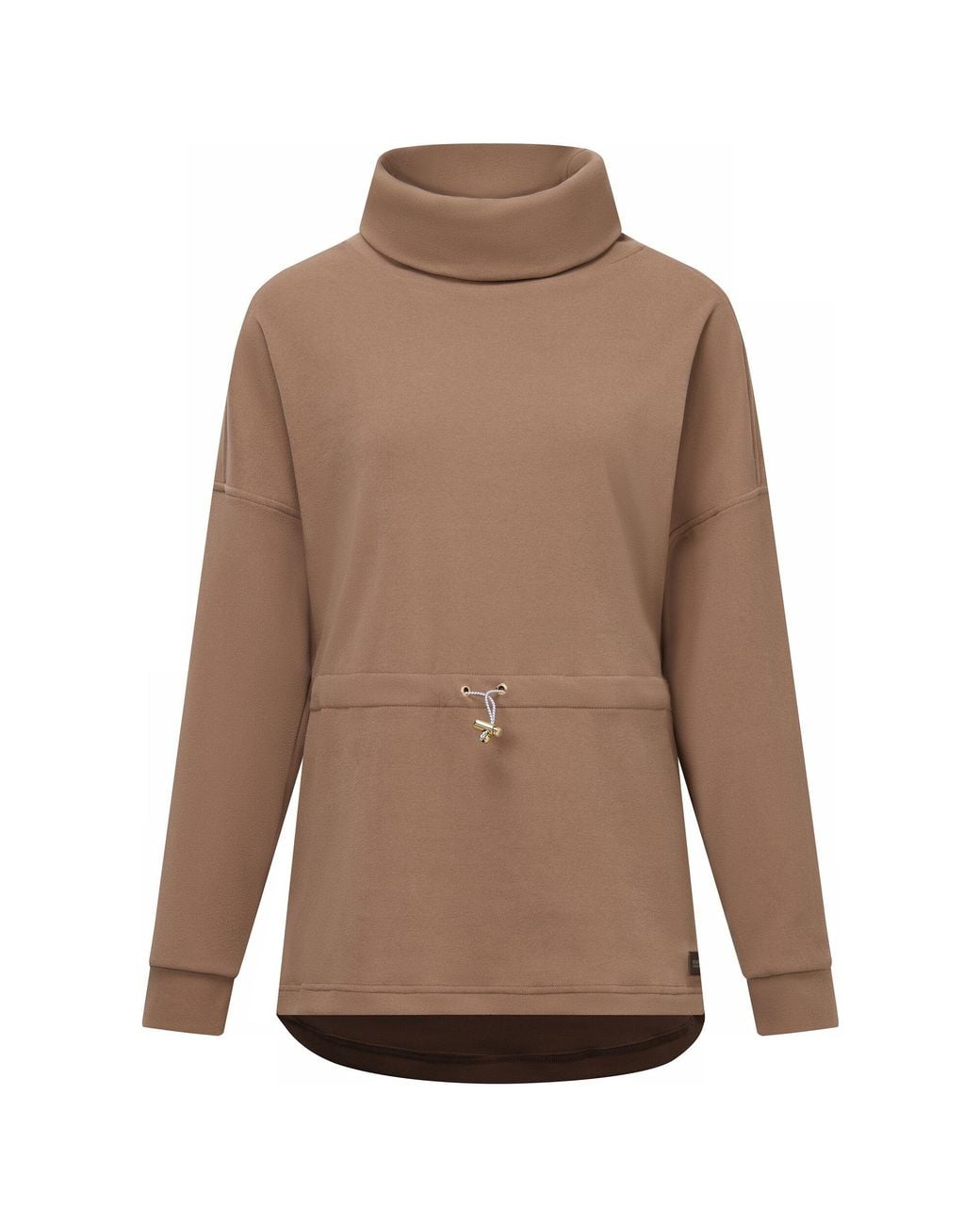 Regatta Brown Ladies Roll Neck Pull Over Fleece