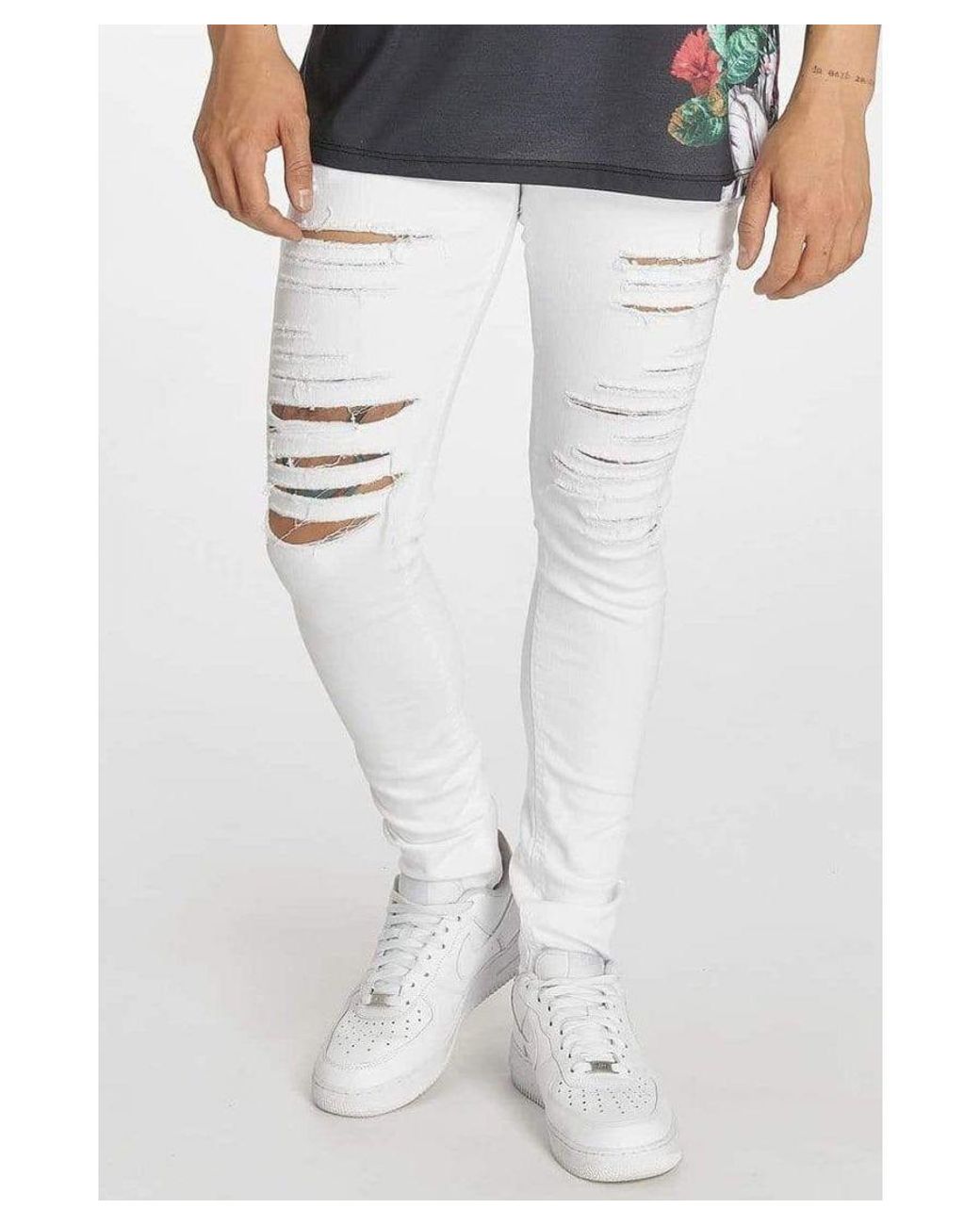 Criminal Damage Blue Camden Jeans Cotton for men