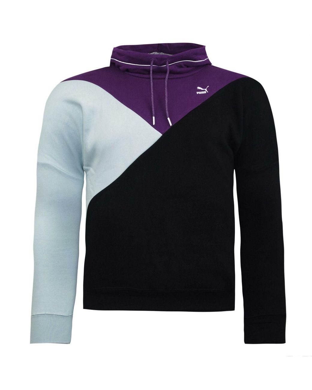 PUMA Blue 90's Colorblock Hoodie