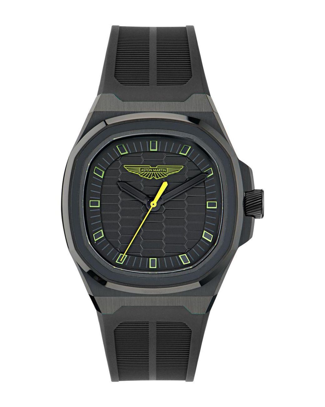 Aston Martin Gray Aml Icon Gpq Watch Mtig1F503 Silicone for men
