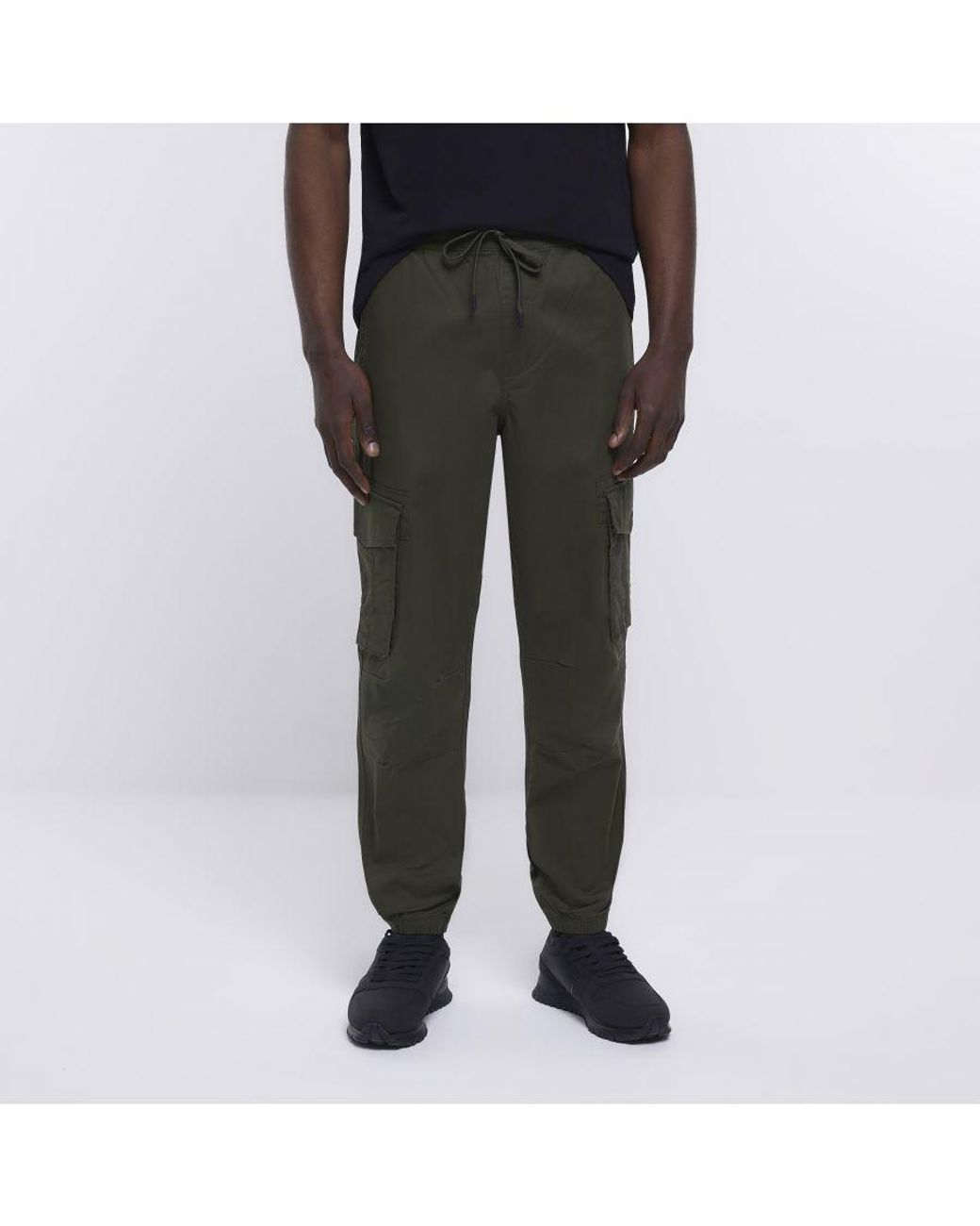 Army trousers store river island