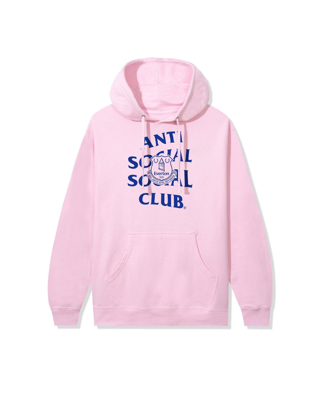 ANTI SOCIAL SOCIAL CLUB Pink Anti Social Club Assc X Everton Fc The Toffees Hoodie