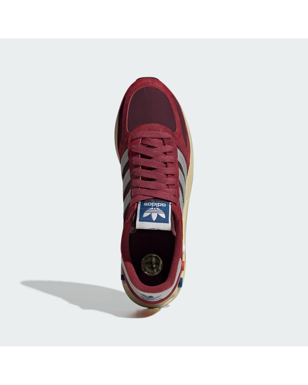 Adidas Originals Red La Trainer Og Shoes