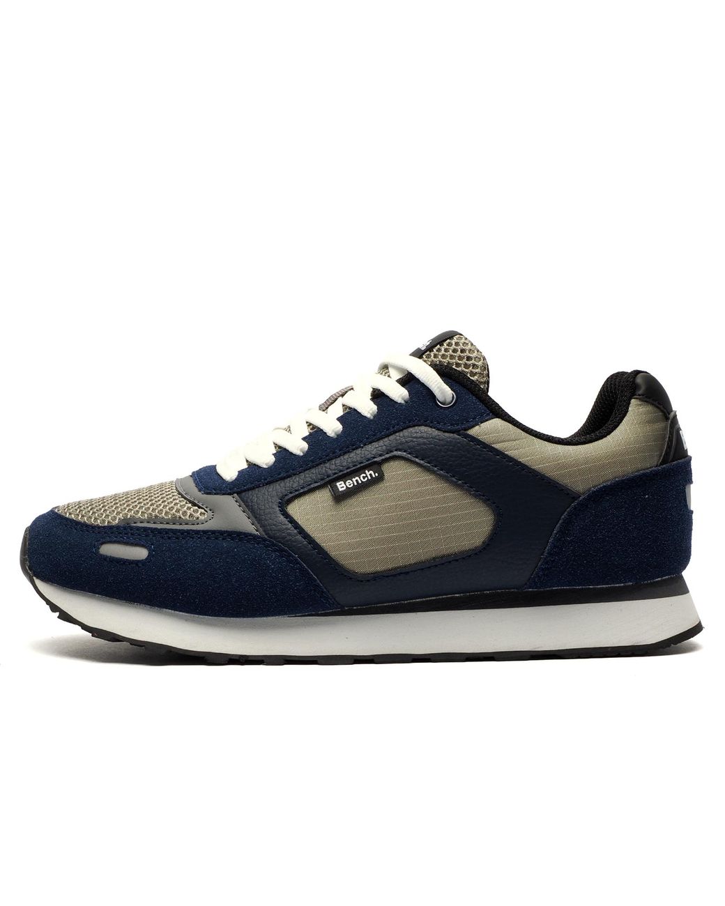 Bench Blue Warner Retro Trainers for men