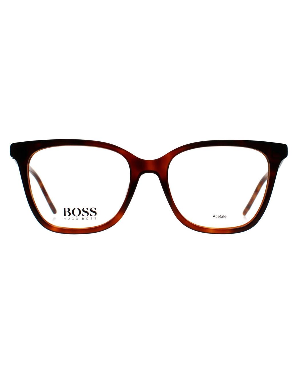 Boss Brown Square Dark Tortoise 1207