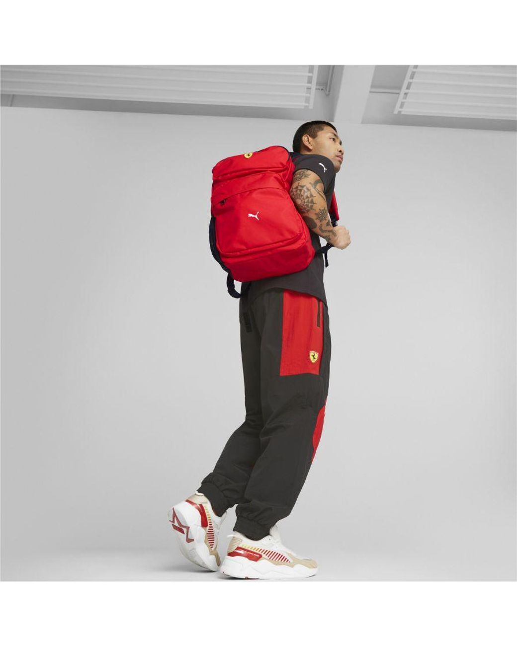 Red 2024 puma backpack