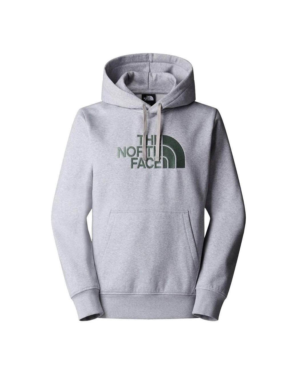 The North Face Gray Drew Peak Hoodie Cotton for men