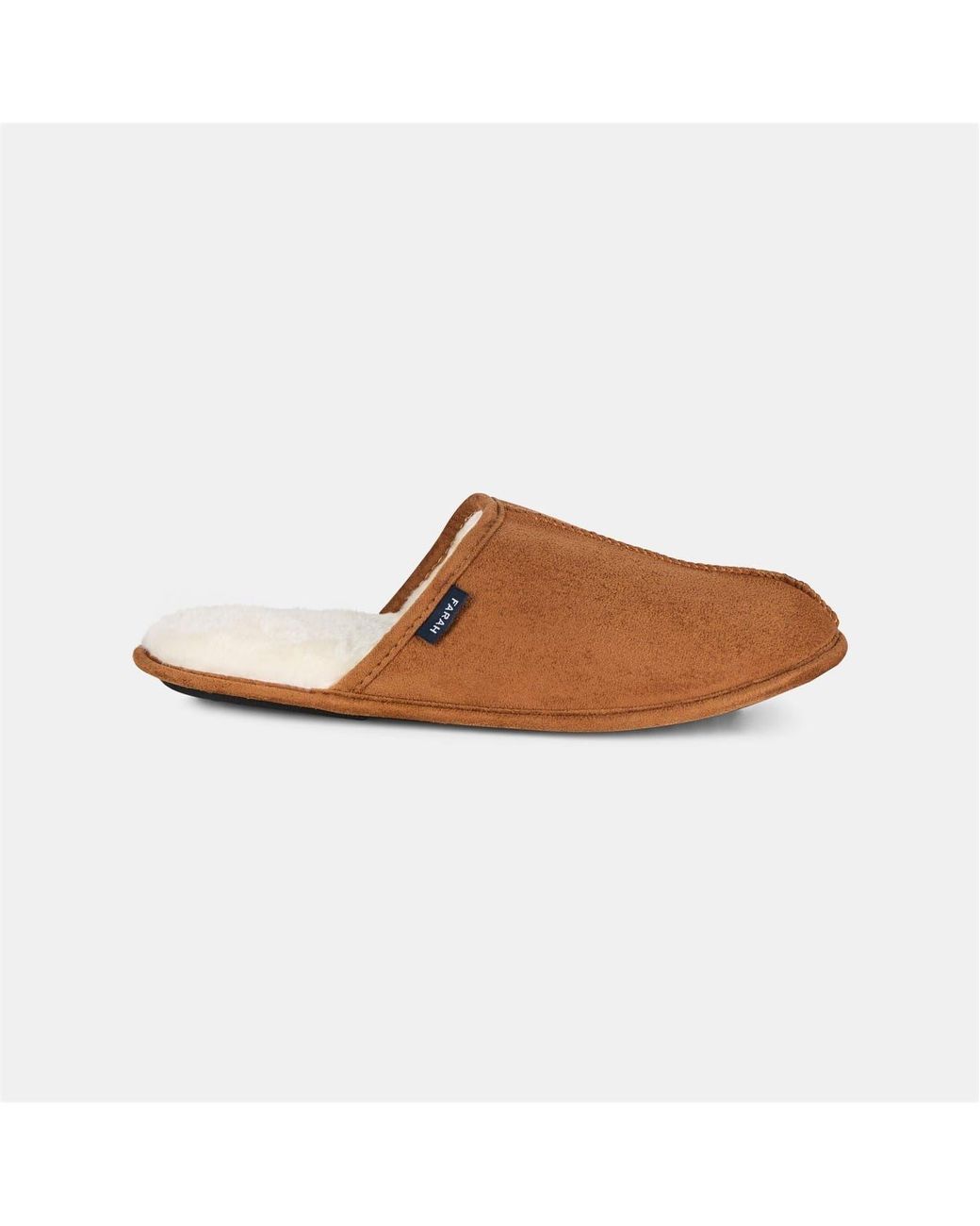 Farah Brown Ahlers Tan Slipper for men
