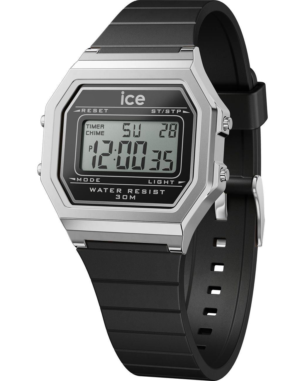 Ice-watch Black Ice Watch Ice Digit Retro