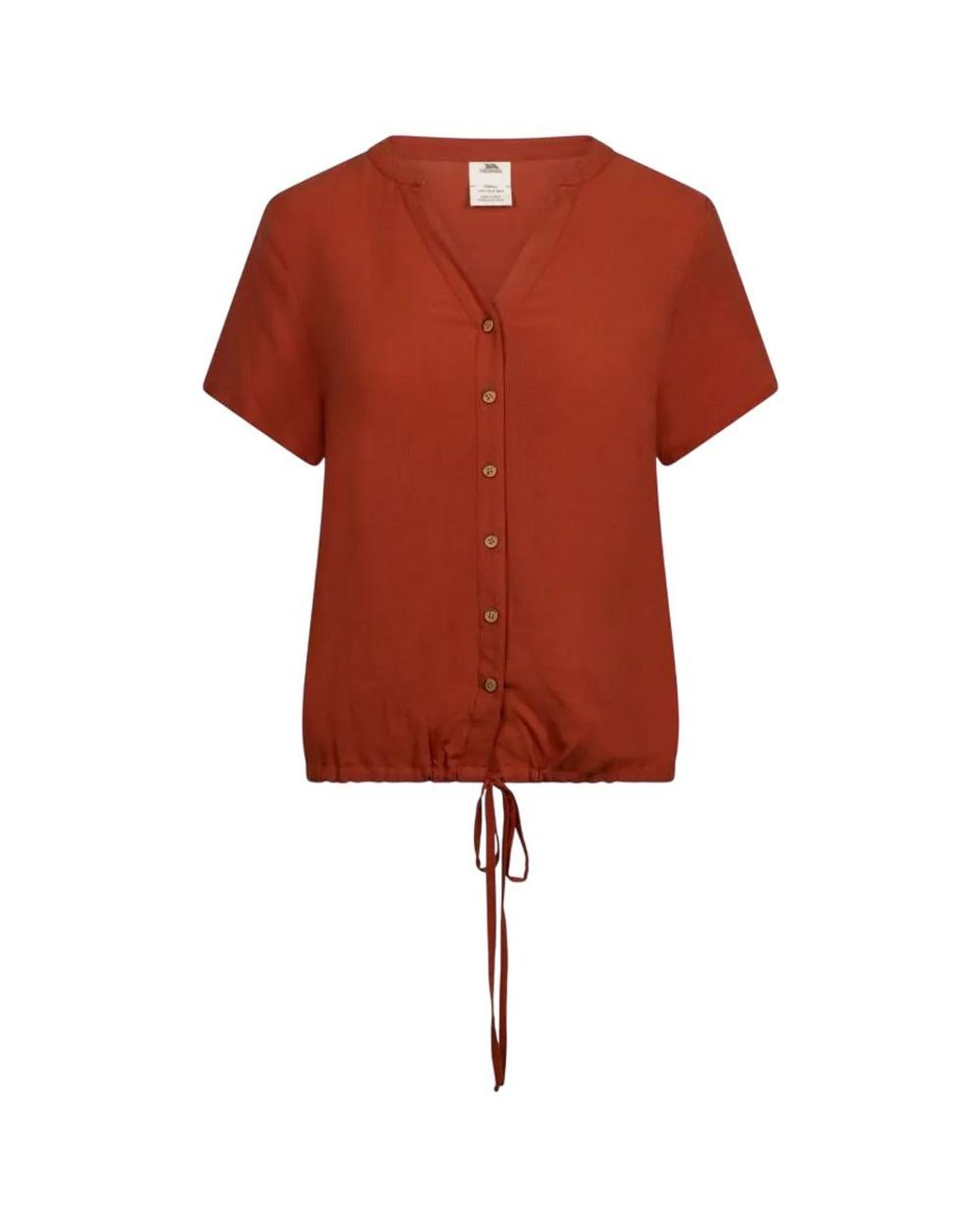 Trespass Red Ladies Beatrice Top (Burnt Sienna)