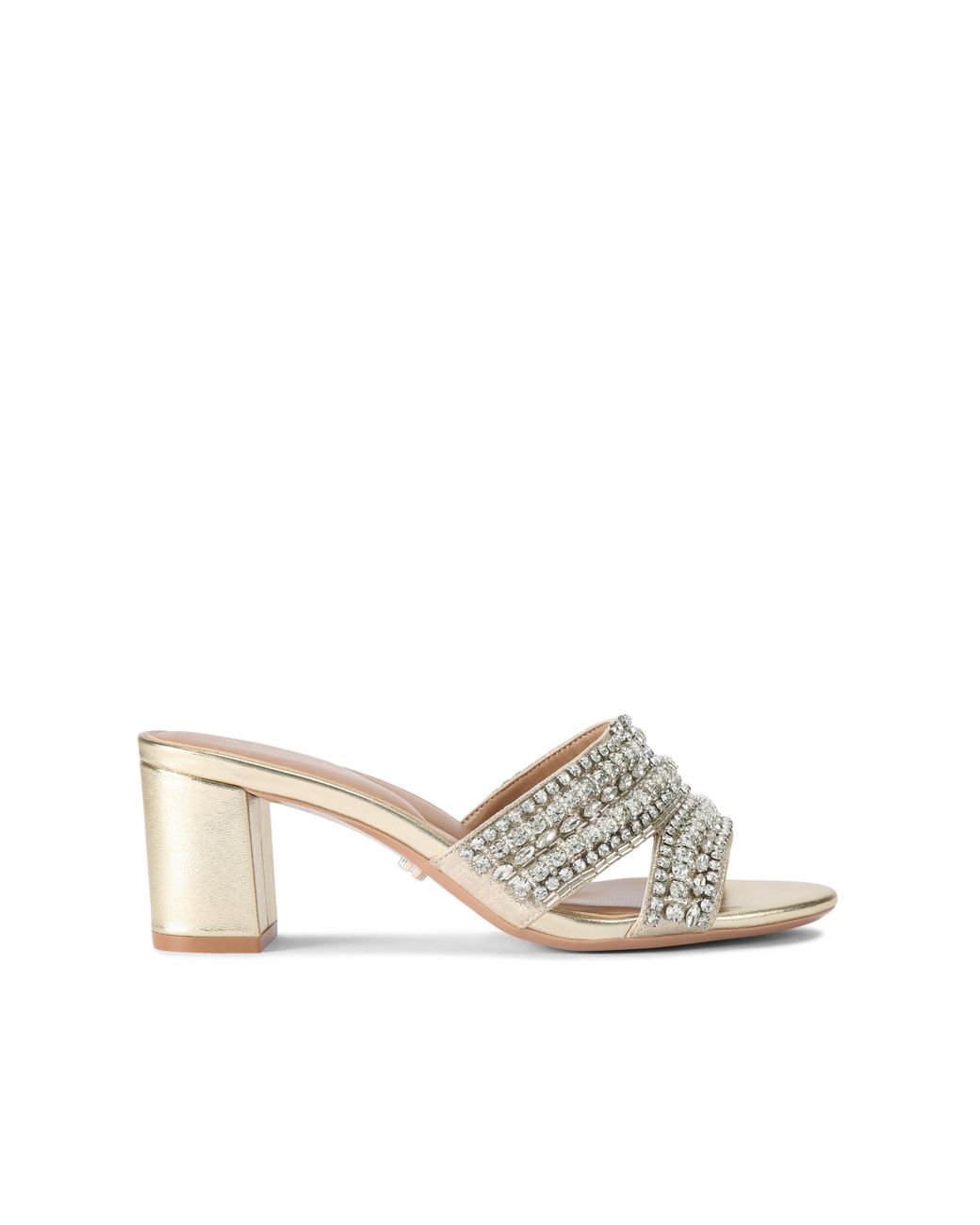 Carvela Kurt Geiger White Pageant Block Sandals