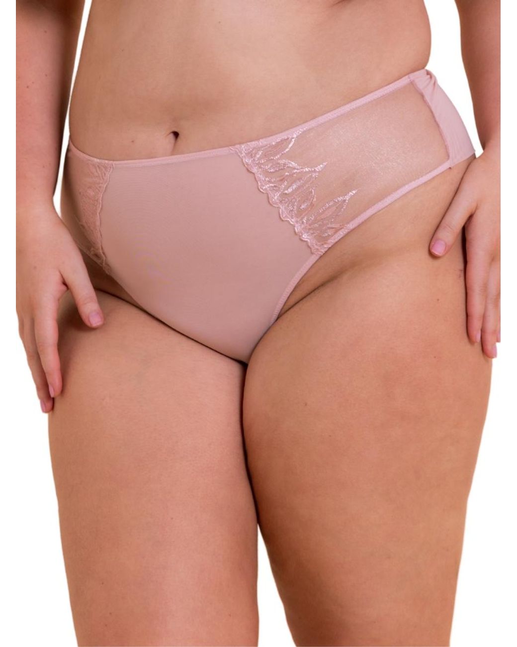 Curvy Kate Pink Flare Deep Thong