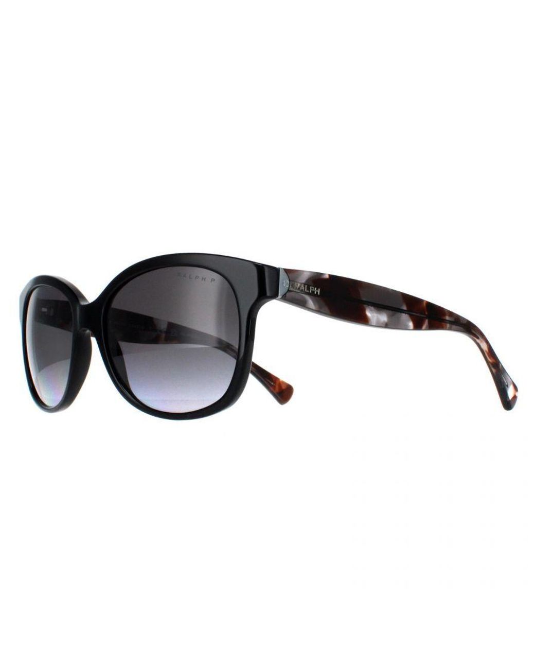 Ralph Lauren Black By Cat Eye Shiny And Havana Gradient Polarized Ra5191