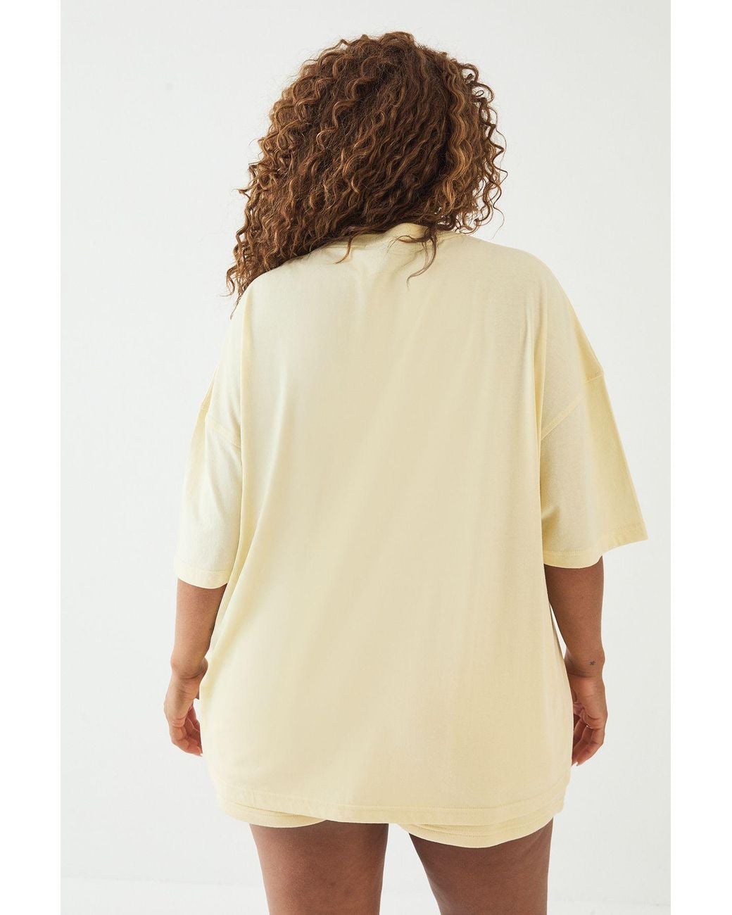 DSGN Studio Natural Resort Club Embroidered Oversized T-Shirt