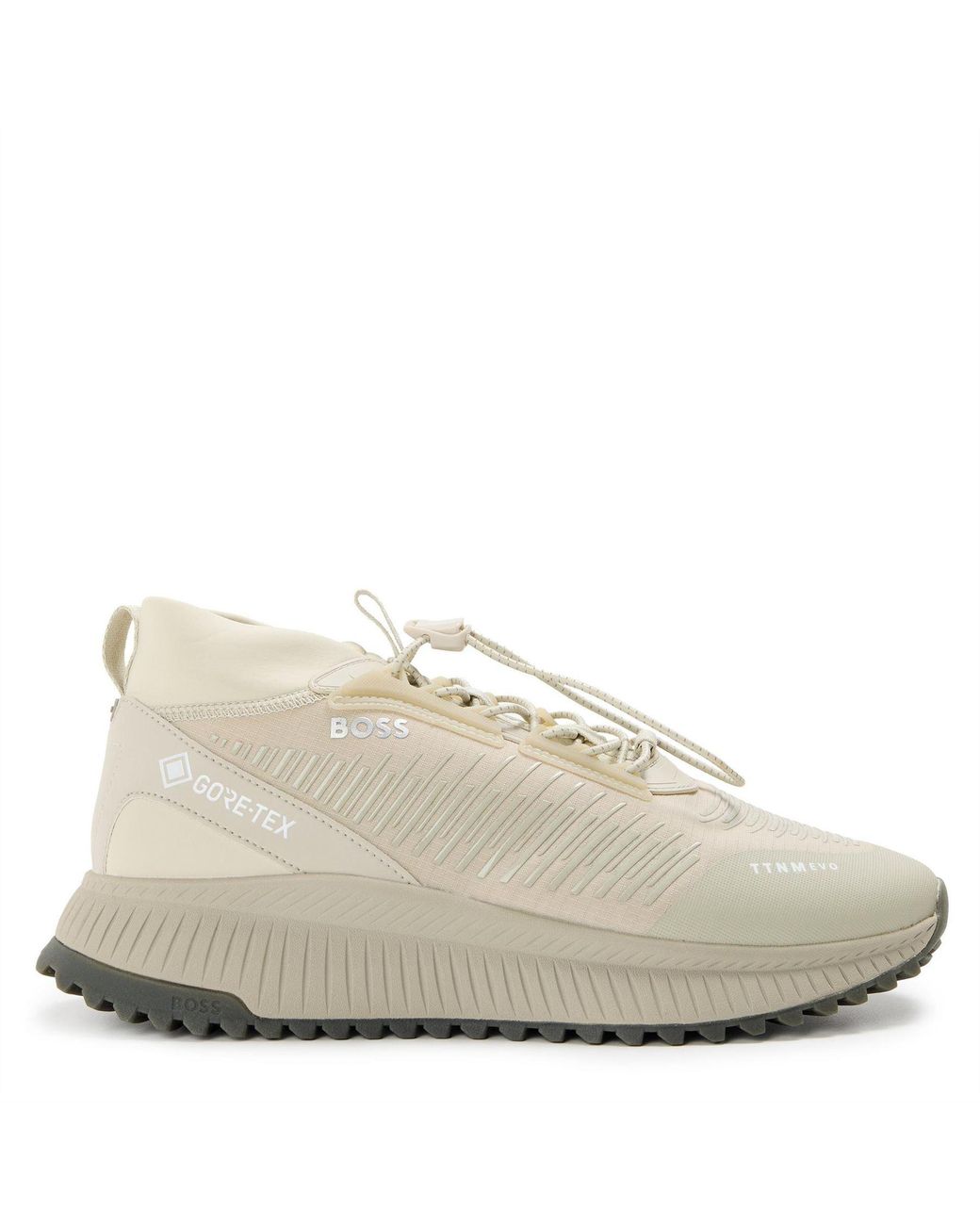 Boss White Evo Runn Txtgore-Tex 10266590 Low Top Trainers for men