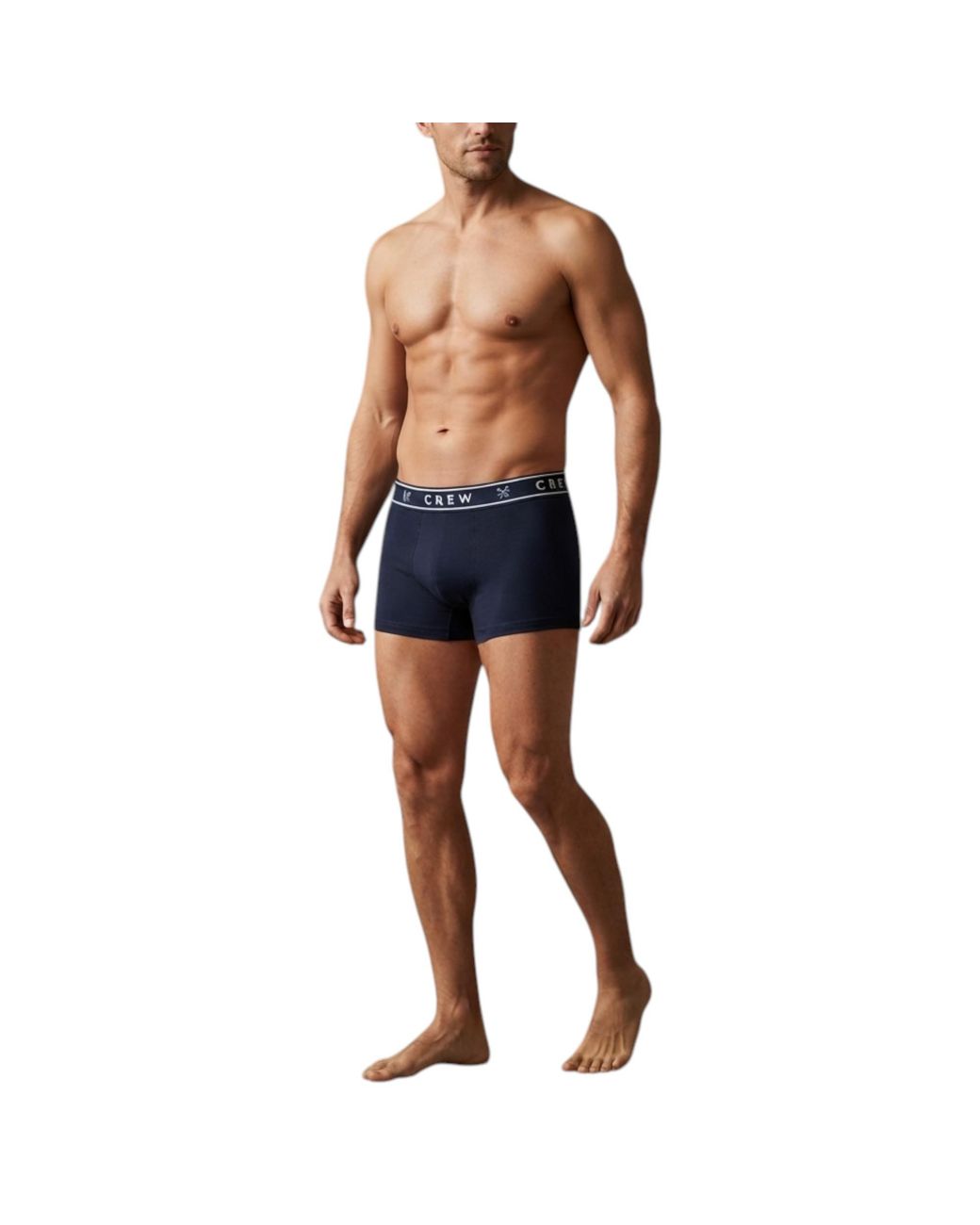 Nike Blue Crew Clothing Boxer Briefs Cotton Stretch 3Pack Jersey Assorted Underwear for men