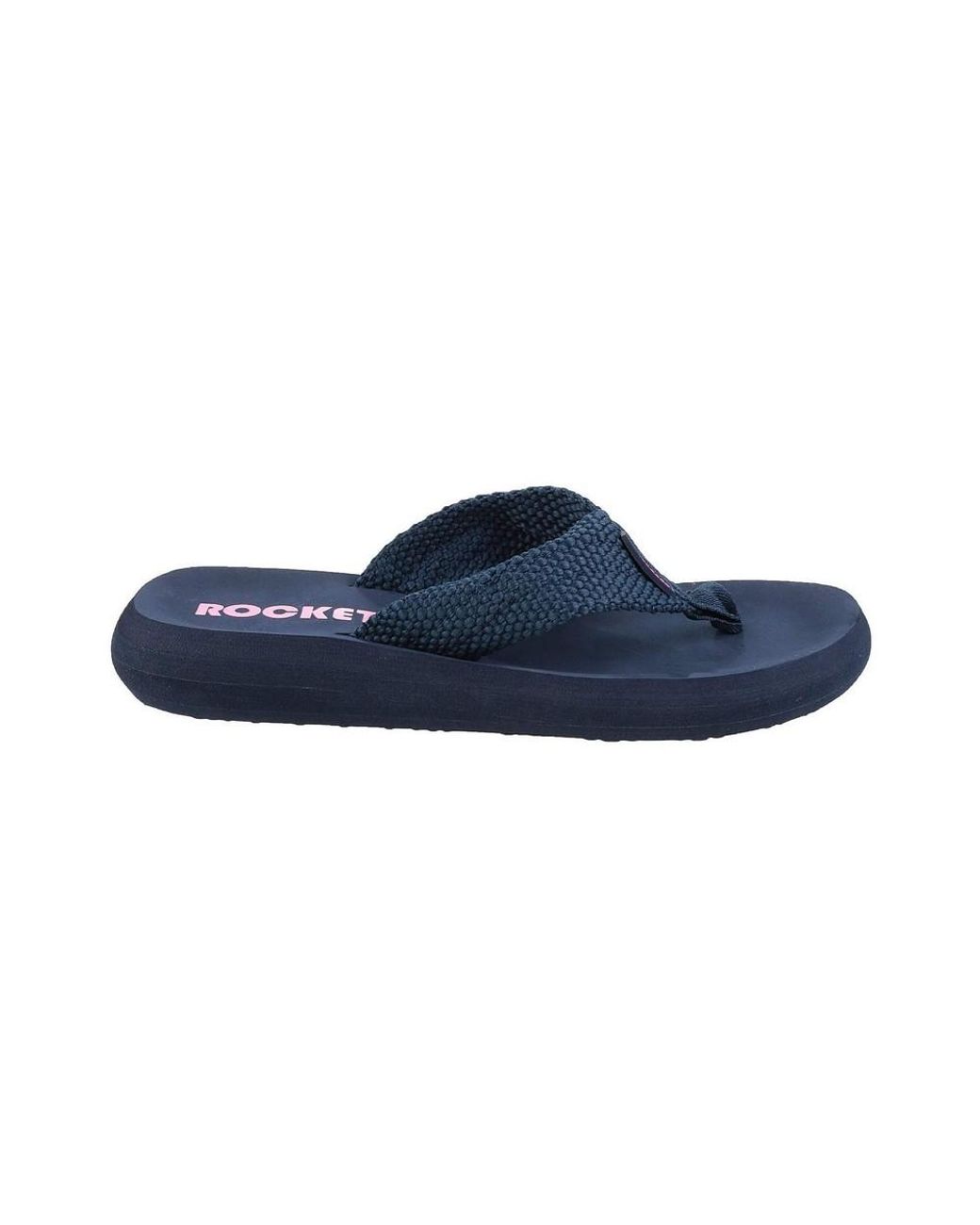Rocket Dog Blue Ladies Sunset Slip On Sandals