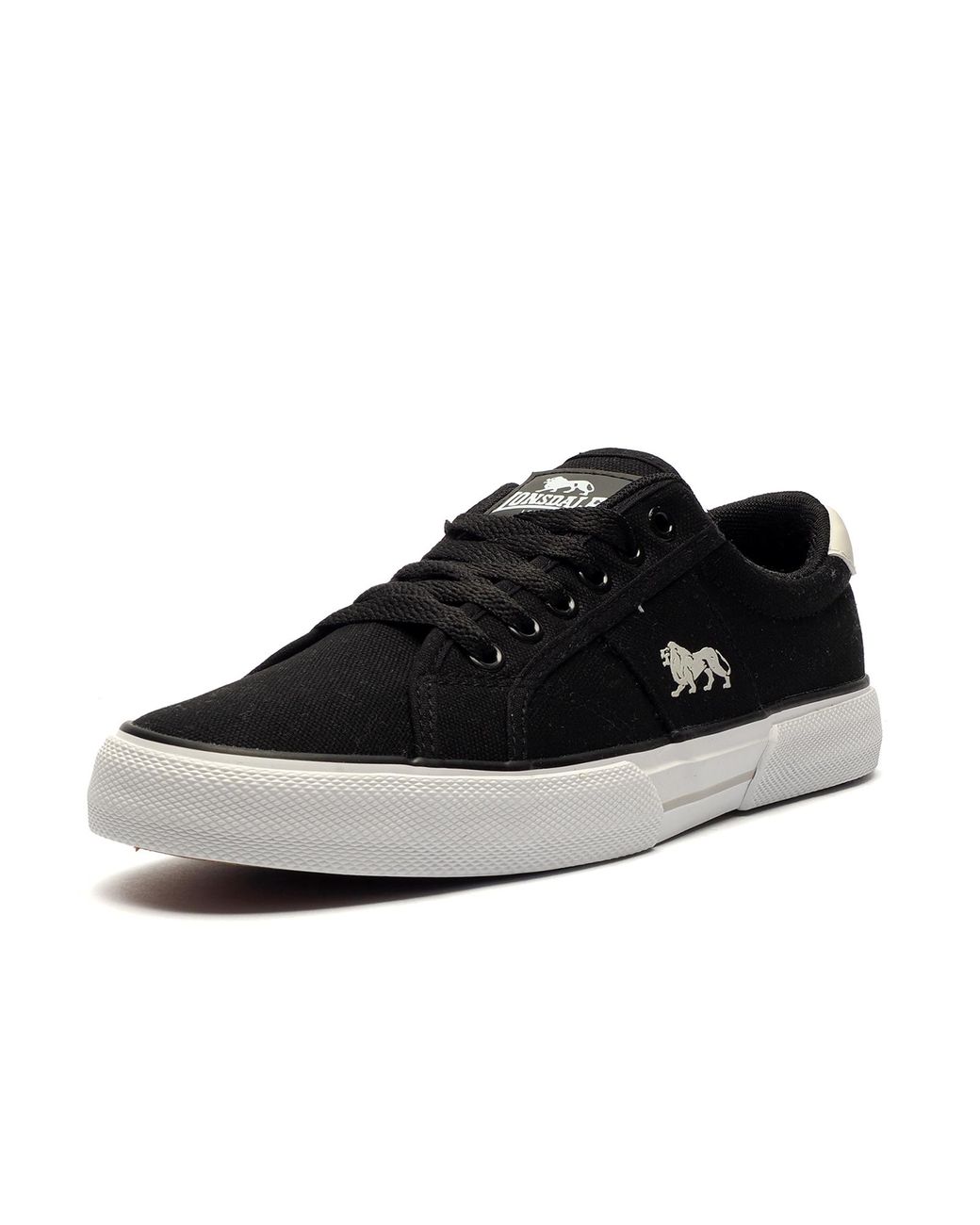 Lonsdale Black Stanwick Trainers for men