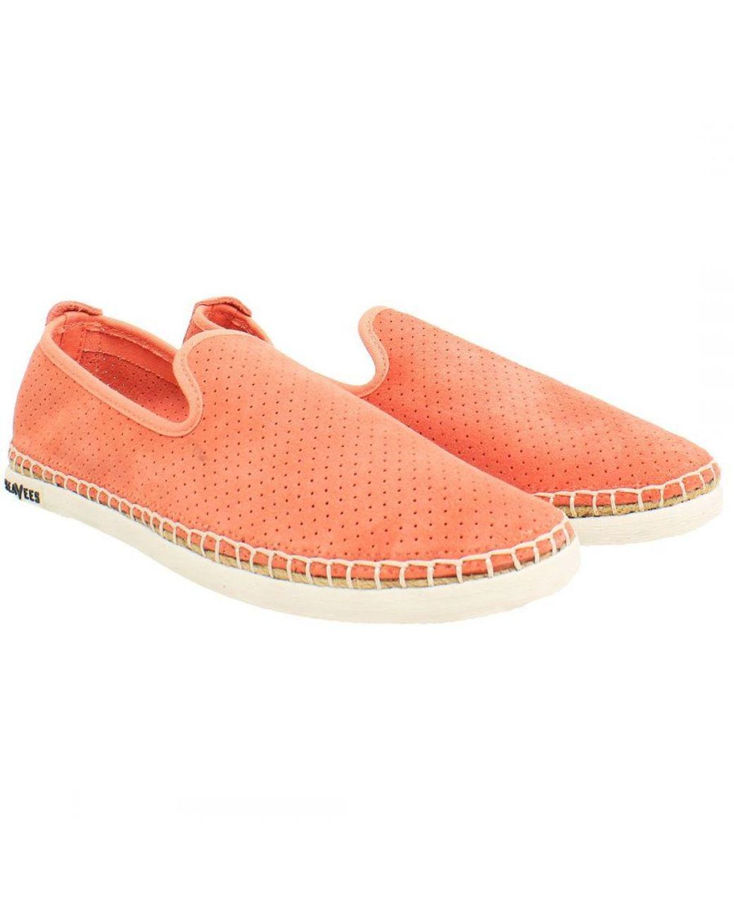 Seavees Orange Ocean Park Espadrilles