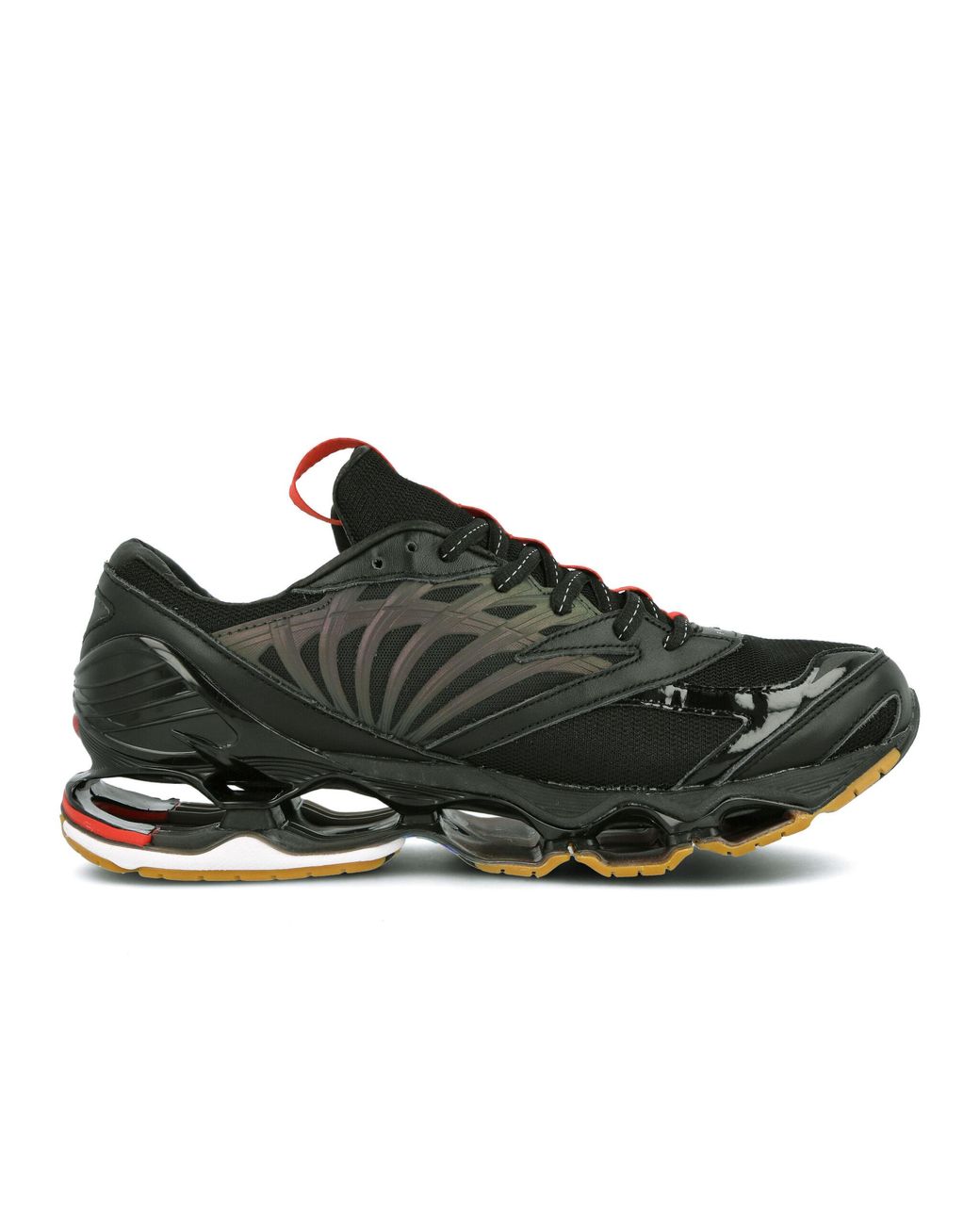 Mizuno Black X Futur Wave Prophecy Lace-Up Synthetic Trainers D1Gd1945_09 for men
