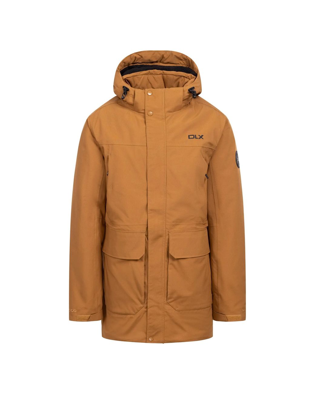 Trespass Brown Donahue Dlx Padded Jacket (Light) for men
