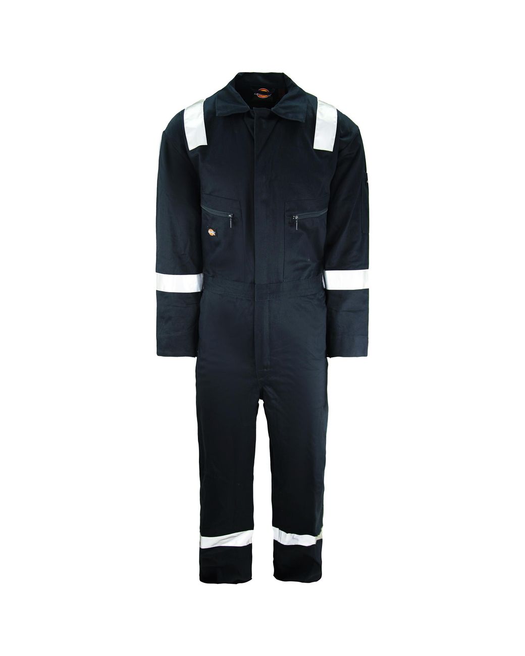 Dickies Black Coverall Reflective Suit Cotton for men