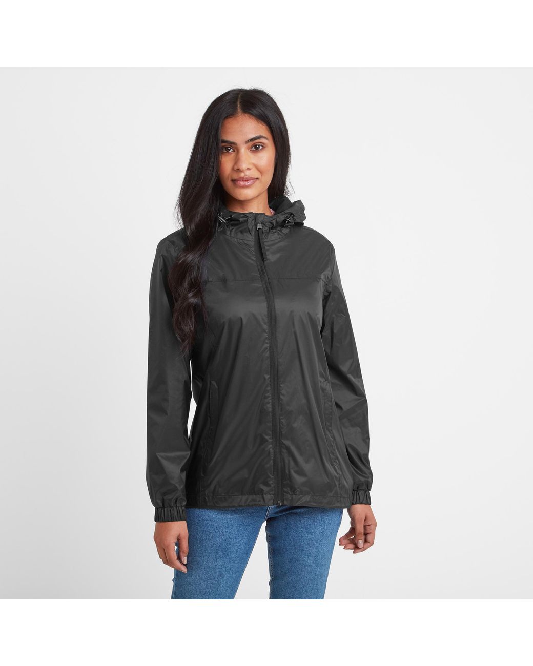 TOG24 Black Craven Waterproof Packaway Jacket