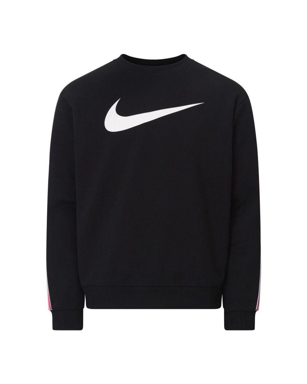 Nike Black Sportswear Repeat Crew Fleece Tracksuit/Hyper Cotton for men