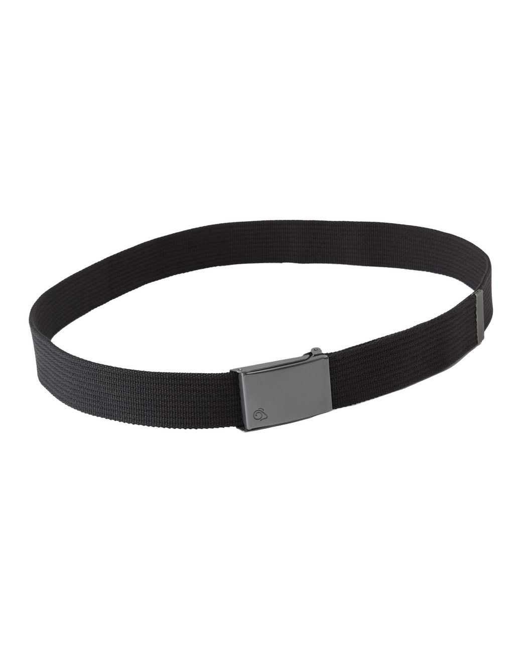 Craghoppers Black Explorer Logo Belt for men