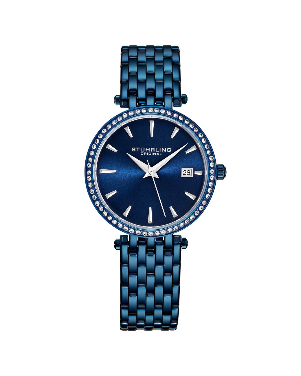 Stuhrling Blue Symphony Quartz 40Mm