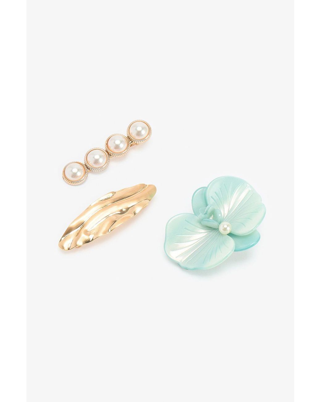 Penti White Judy Haarspangen-Set