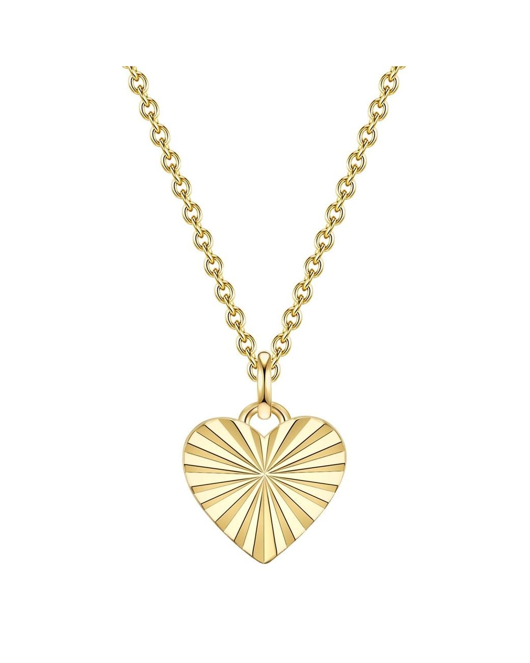 Glanzstücke München Metallic Necklace With Pendant Sterling