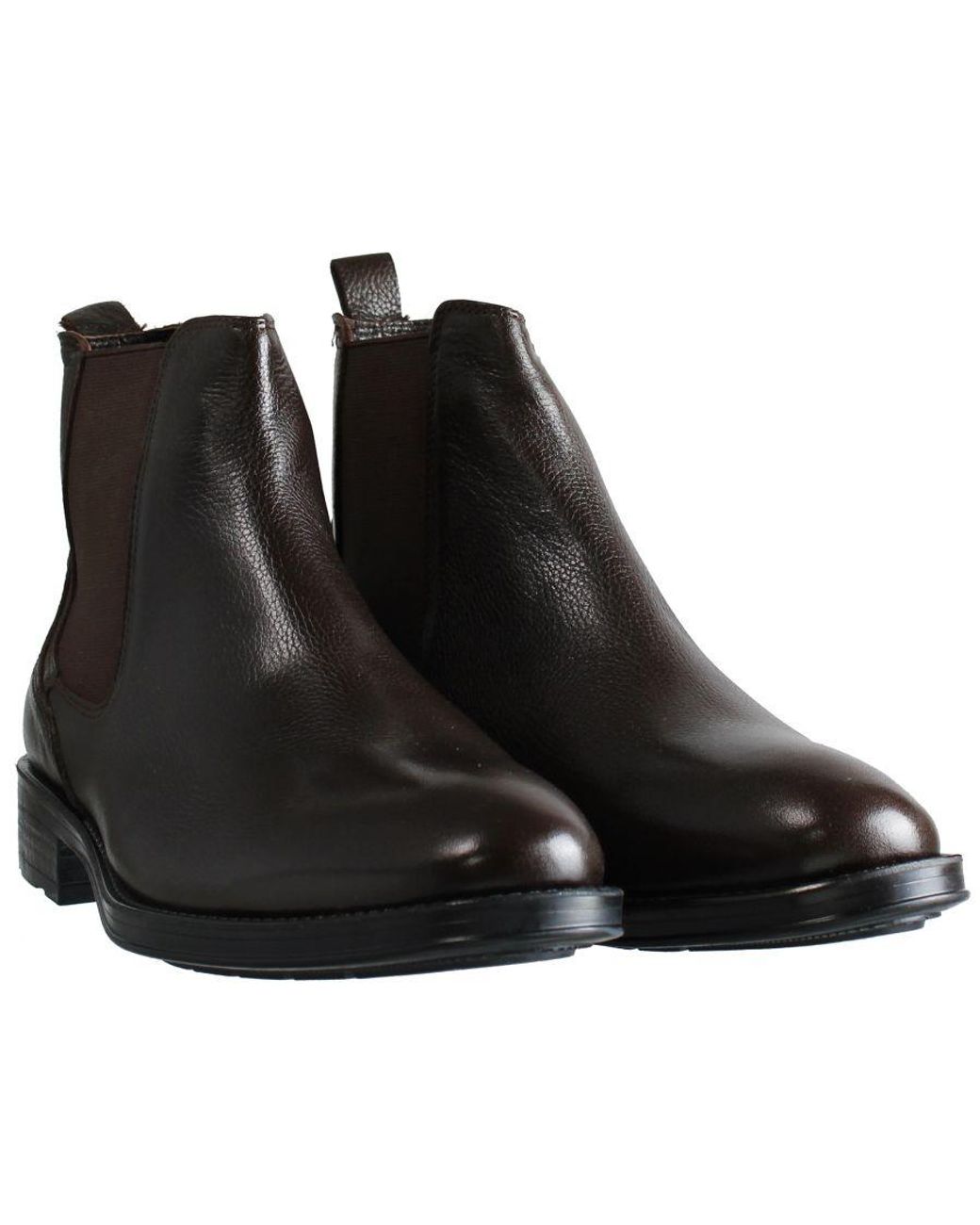 Boris Becker Black Garen Boots Patent Leather for men