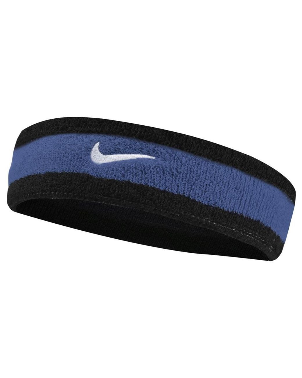 Nike Blue Swoosh Stretch Headband