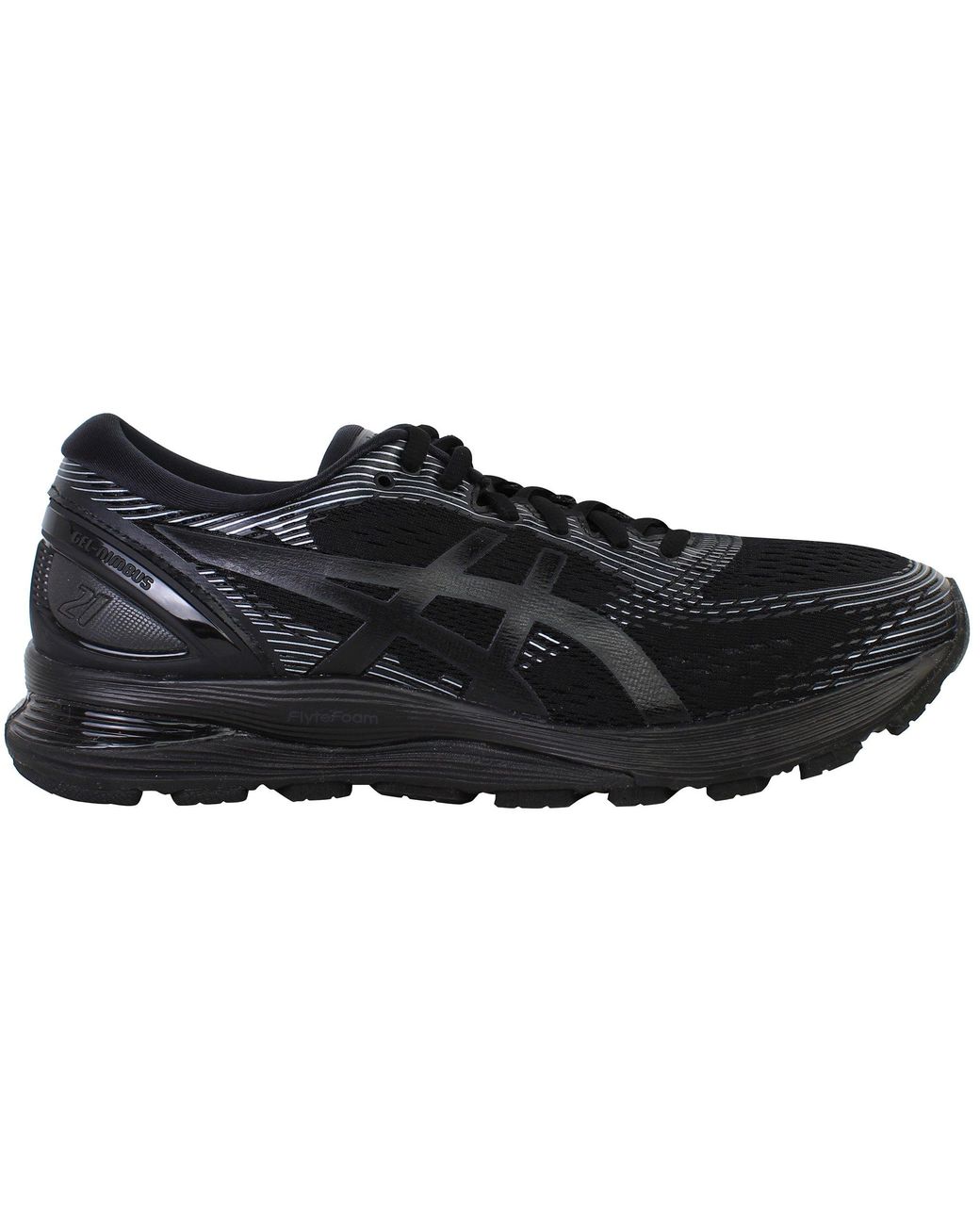 Asics Black Gel-Nimbus 21 Running Shoes for men