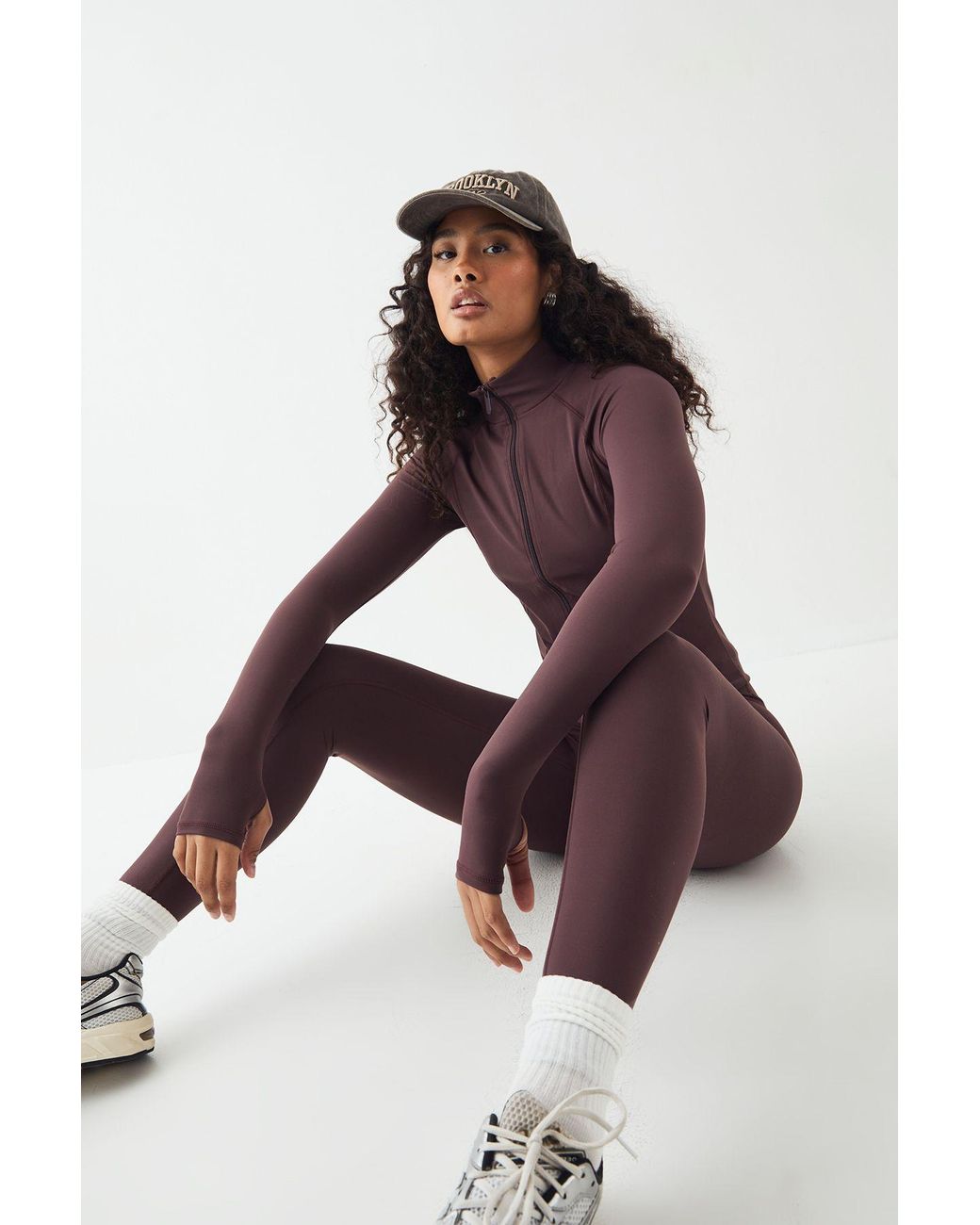 DSGN Studio Brown Sports Sculpt High Waist Legging