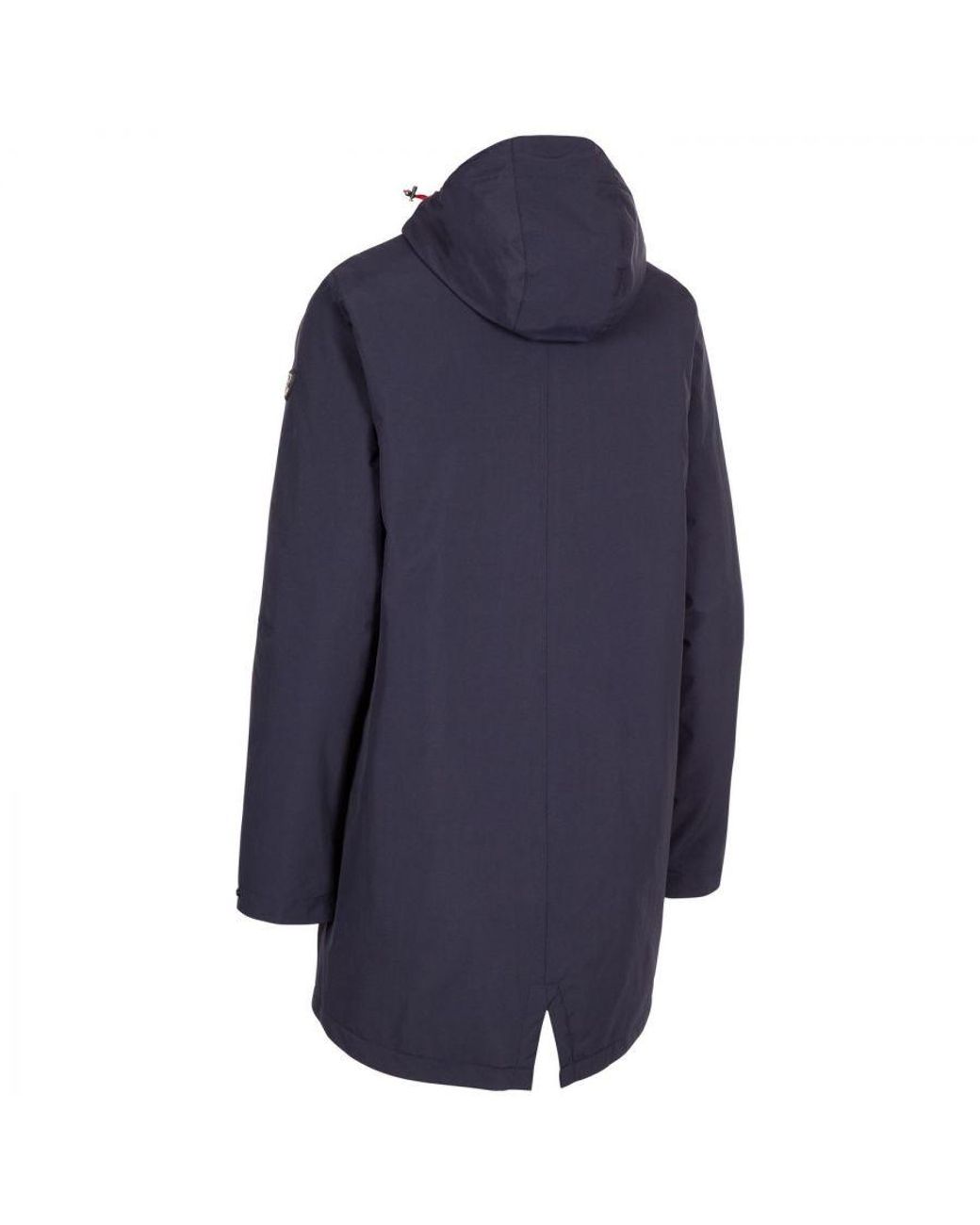 Trespass Blue Ladies Overcast Tp75 Waterproof Jacket