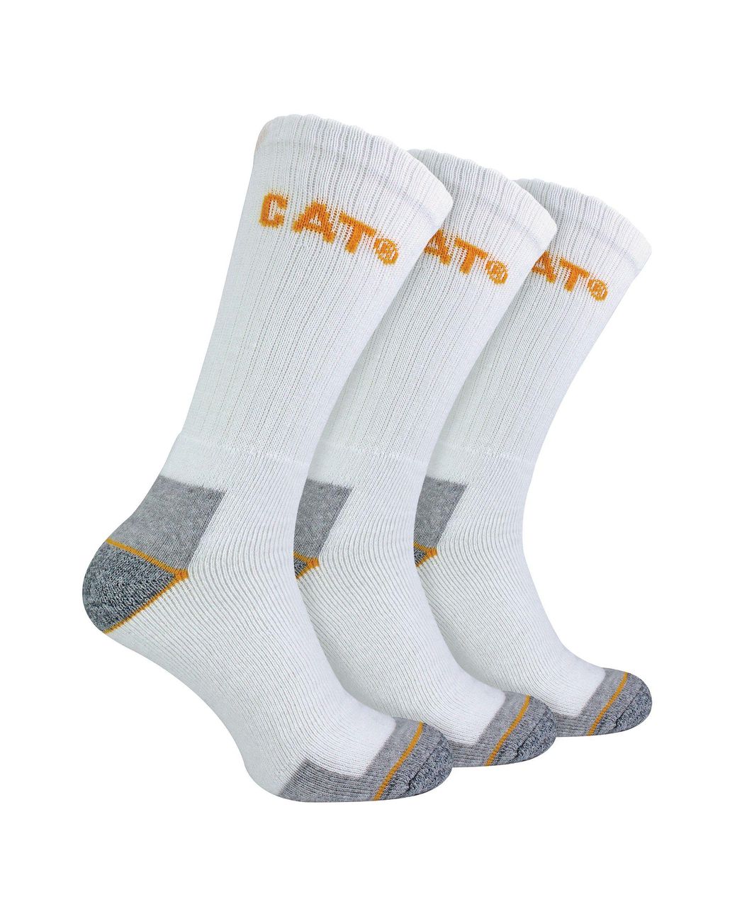Caterpillar Blue 3 Pack Real Work Cotton Socks for men